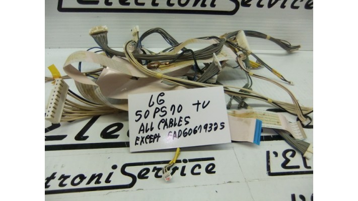 LG 50PS70 tv all cables except EAD60679325